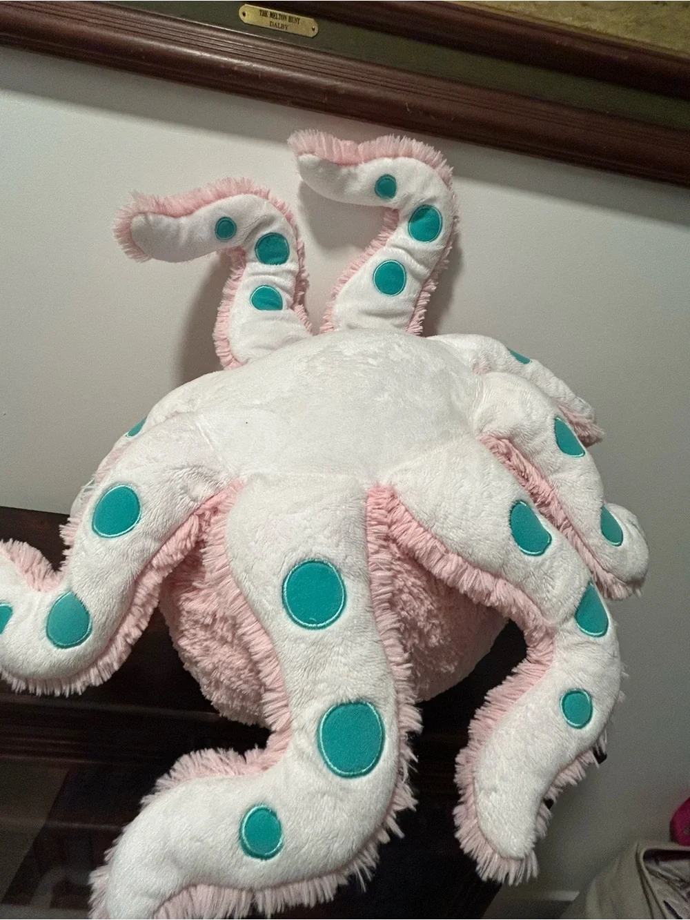 Charming 15 Inch Squishable Cute Pink Octopus